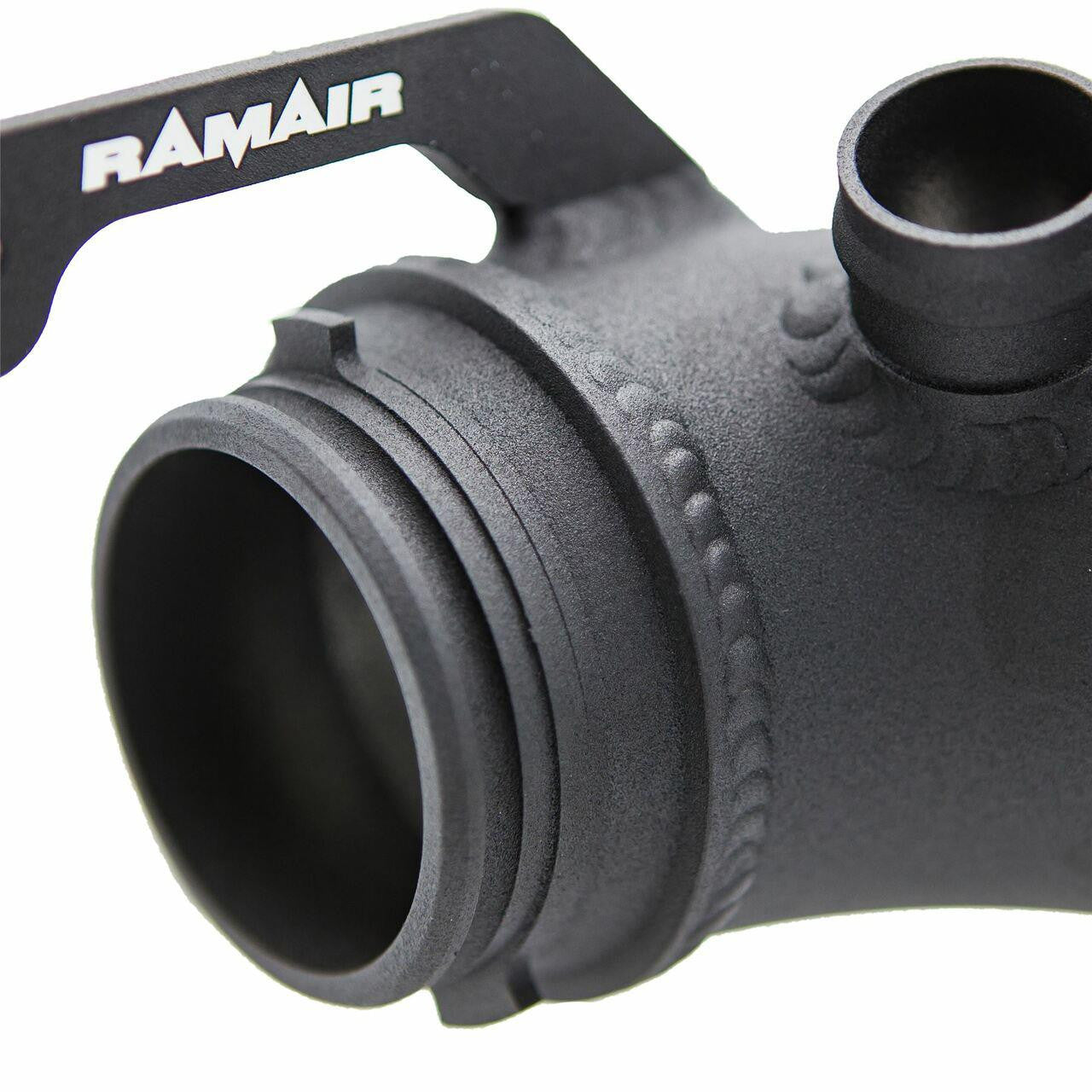 Ramair Black Turbo Intake Elbow for Audi S3 8V, TTS 8S & VW Golf GTI/R Mk7