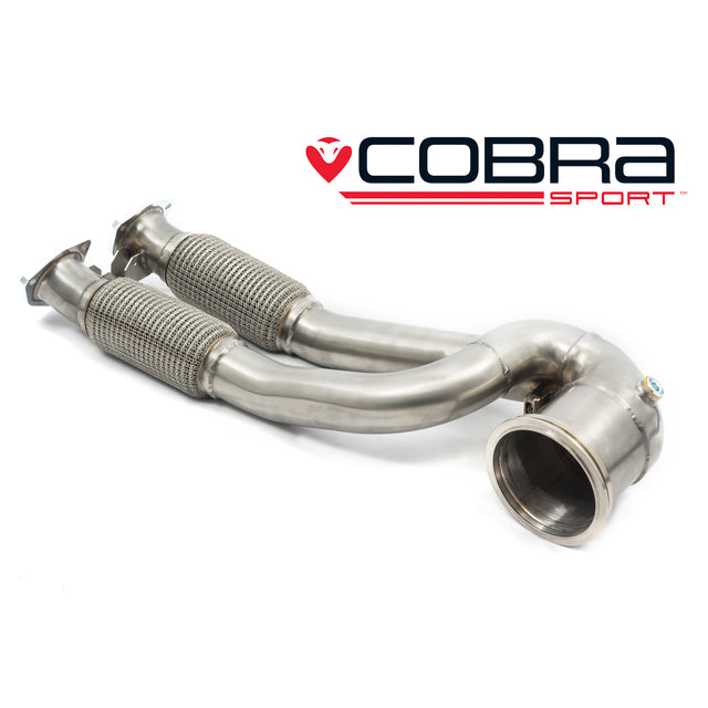 Cobra Sport Audi RS3 (8V) Sportback (2015-17) Primary De-Cat Downpipe