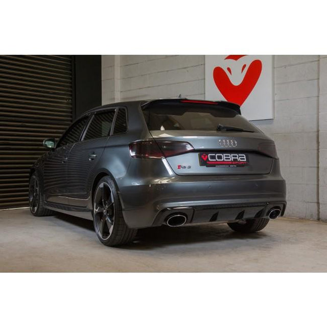 Cobra Sport Audi RS3 8V Sportback (CZJB) Secondary De-Cat Bypass Exhaust System