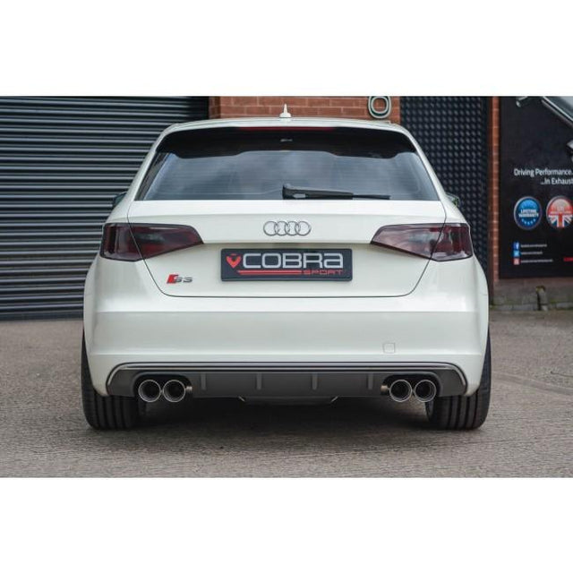 Cobra Sport Audi S3 (8V) 5-DOOR SPORTBACK (13-17) Non-Valved Cat Back Performance Exhaust