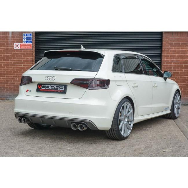 Cobra Sport Audi S3 (8V) 5-DOOR SPORTBACK (Non-Valved) (13-17) Turbo Back Performance Exhaust