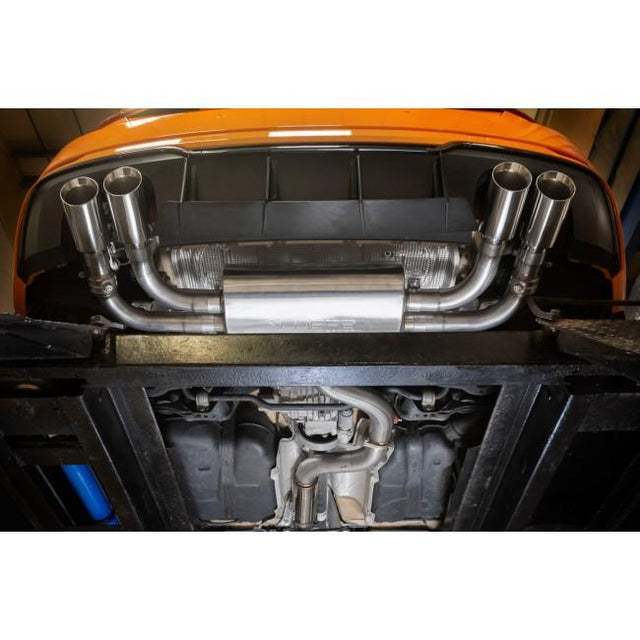 Système d'échappement turbo-back à soupapes Cobra Sport pour Audi S3 8V 3 portes (sans FAP) 