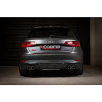 Système d'échappement turbo-back à soupapes Cobra Sport pour Audi S3 8V Sportback (sans FAP) 