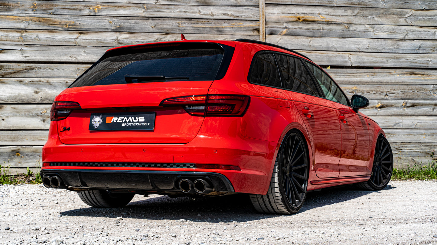 Remus Audi S4 B9 Axle-Back Exhaust System