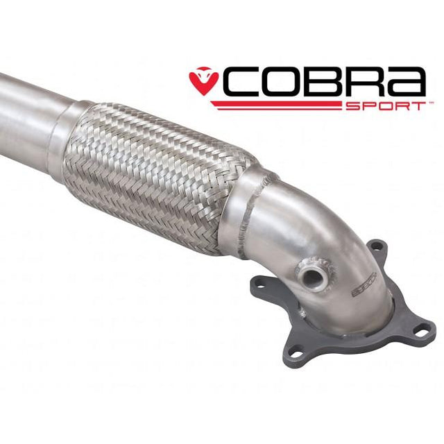 Cobra Sport Audi TTS (Mk2) Quattro Front Downpipe Sports Cat / De-Cat Performance Exhaust