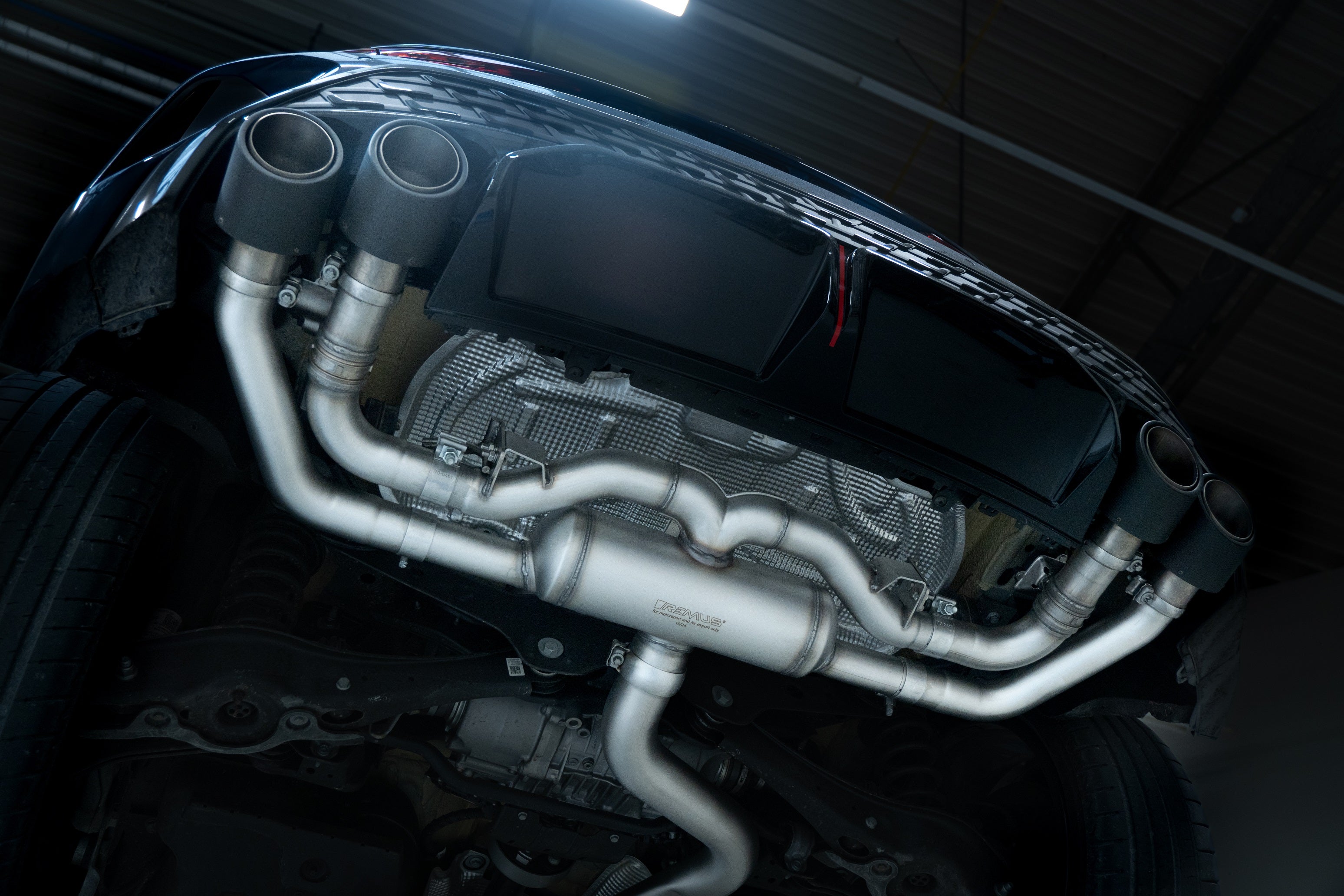 Sistema de escape trasero GPF Remus Audi S3 8Y.2 Facelift