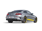 Akrapovic Cat-Back Titanium Exhaust - Mercedes C63 Coupe C205
