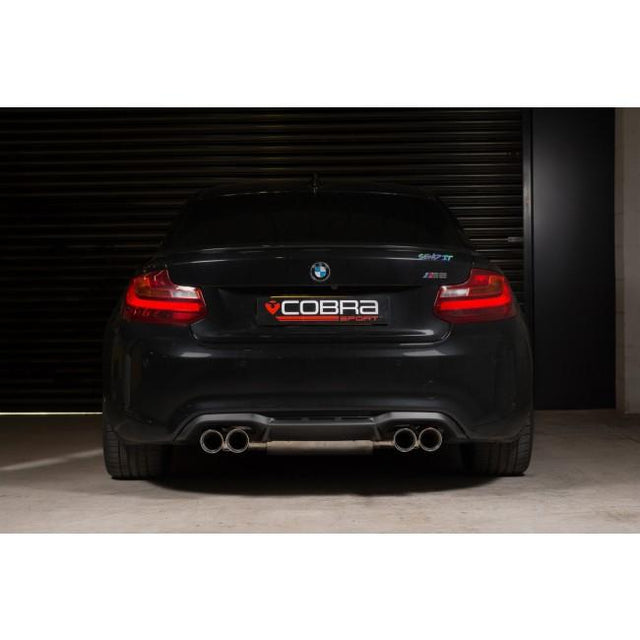 Cobra Sport BMW M2 (F87) Coupe 3" Valved Cat Back Performance Exhaust