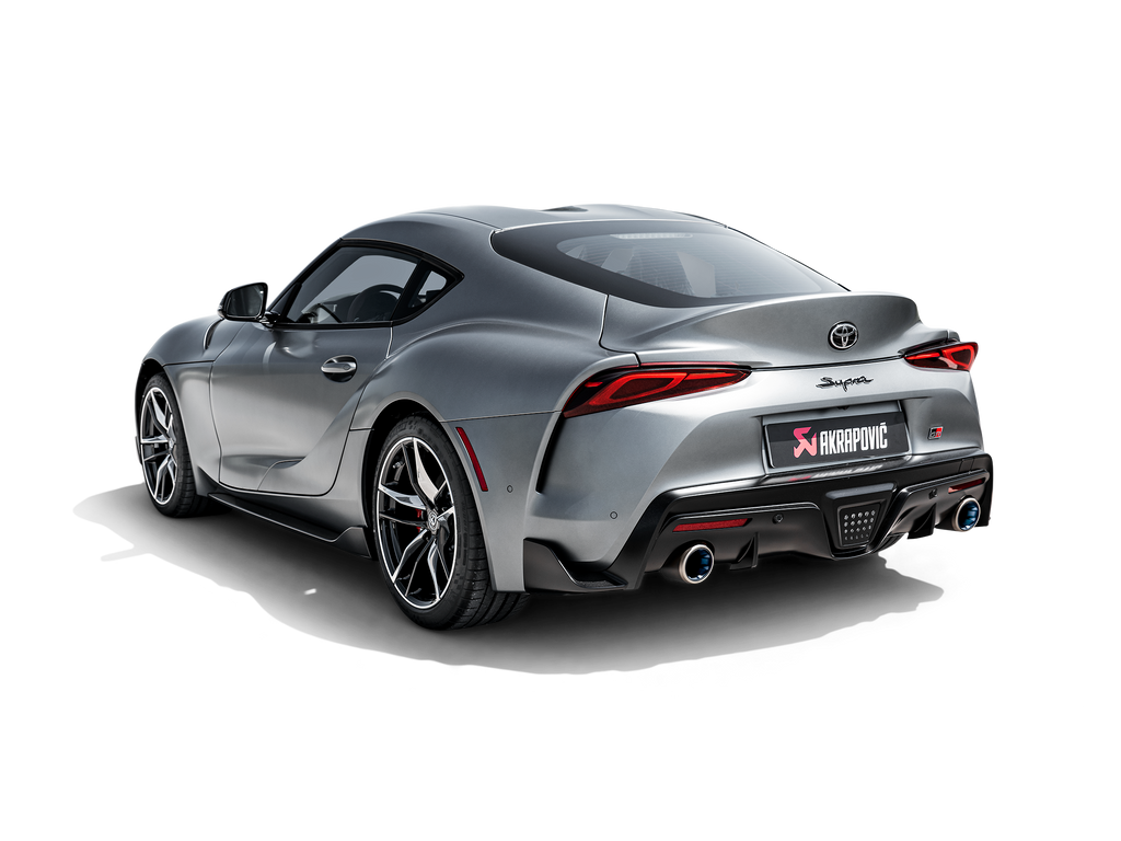 Akrapovic Slip-On Titanium Race Exhaust - Toyota GR Supra
