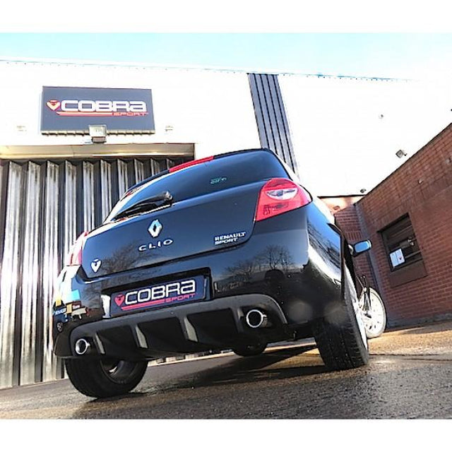 Cobra Sport Renault Clio RS Mk3 197 Cat-Back Exhaust System
