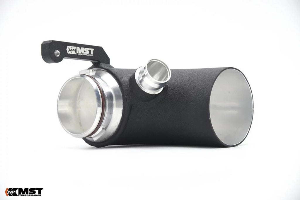 Manguera de silicona para admisión de aire y codo de entrada de turbo de gran tamaño MST Performance Hybrid Turbo 2.0TSI MQB