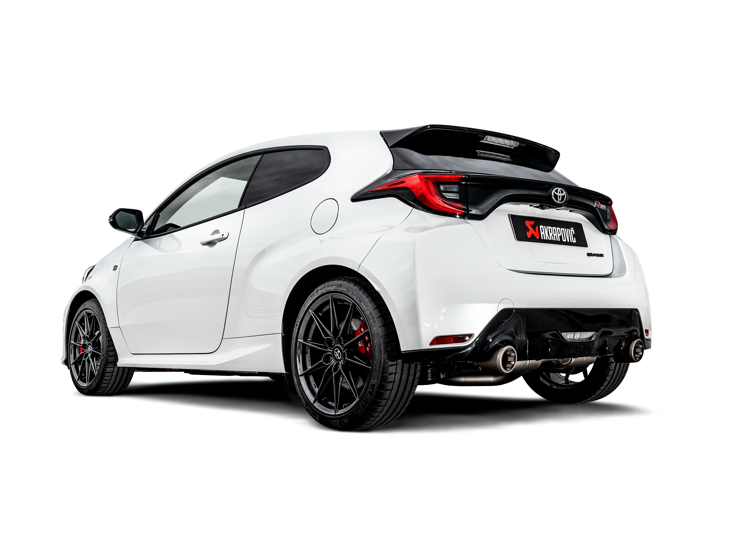 Akrapovic Slip-On Titanium Race Exhaust - Toyota GR Yaris Gen 1