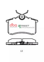 DBA Street Performance Rear Brake Pads - Renault Megane RS Mk3 250/265/275