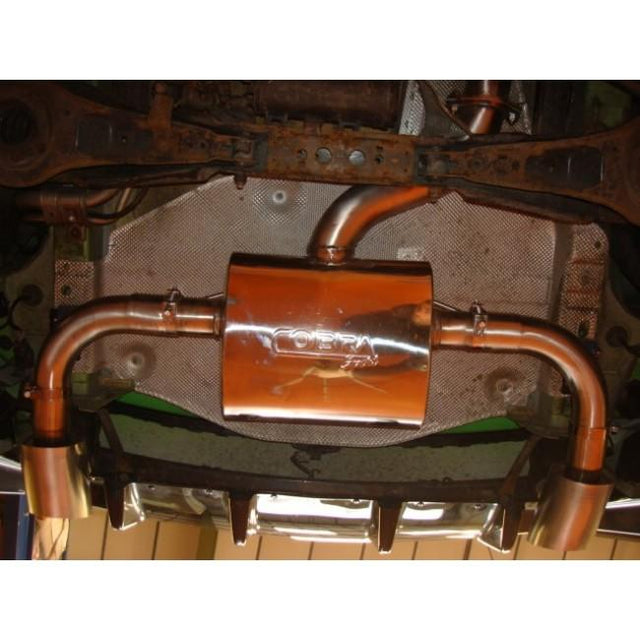 Escape deportivo Cobra Sport para Ford Focus RS (Mk2) Venom Box Delete Race Cat Back de alto rendimiento 