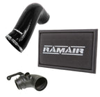 Filtro de aire Ramair para panel, manguera de admisión y codo turbo para Audi S3 8V, TTS 8S y VW Golf GTI/R Mk7