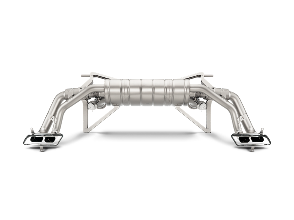 Akrapovic Slip-On Titanium Exhaust - Audi R8 V10 Gen 2
