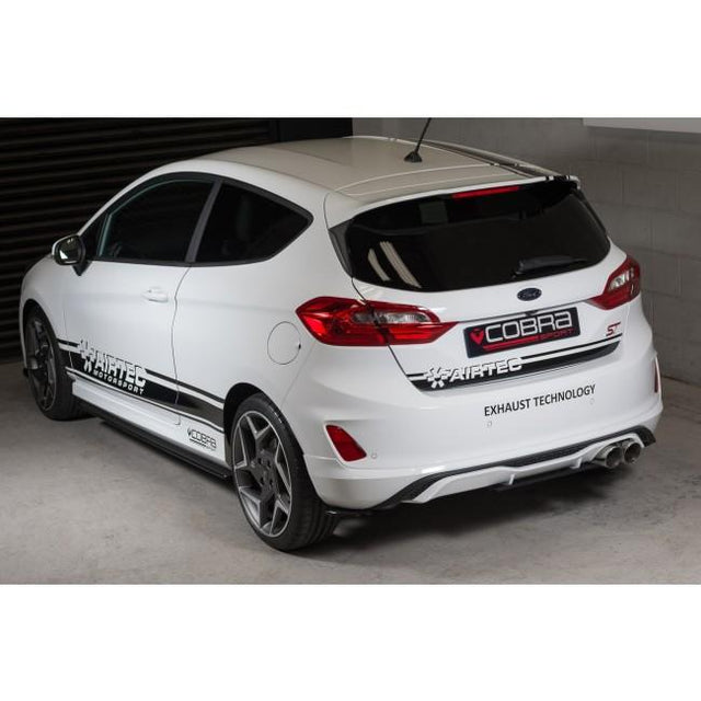 Sistema de escape con válvula turbo-back Cobra Sport para Ford Fiesta ST Mk8 