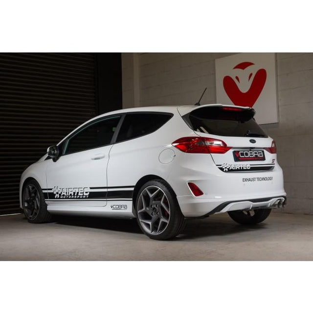 Cobra Sport Ford Fiesta ST Mk8 Cat-Back Valved Exhaust System