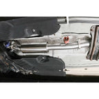 Échappement haute performance Cobra Sport pour Ford Fiesta (Mk7) ST 180/200 Venom Box Delete Race (3") Cat Back 