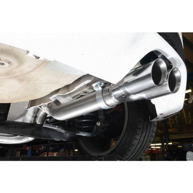 Échappement haute performance Cobra Sport pour Ford Fiesta (Mk7) ST 180/200 Venom Box Delete Race (3") Cat Back 