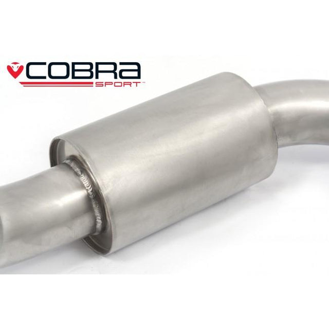 Cobra Sport Ford Focus ST 225 (Mk2) Venom Box Delete Cat Back Race Tube Performance Exhaust