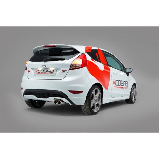 Échappement haute performance Cobra Sport pour Ford Fiesta (Mk7) ST 180/200 Venom Box Delete Race (3") Cat Back 