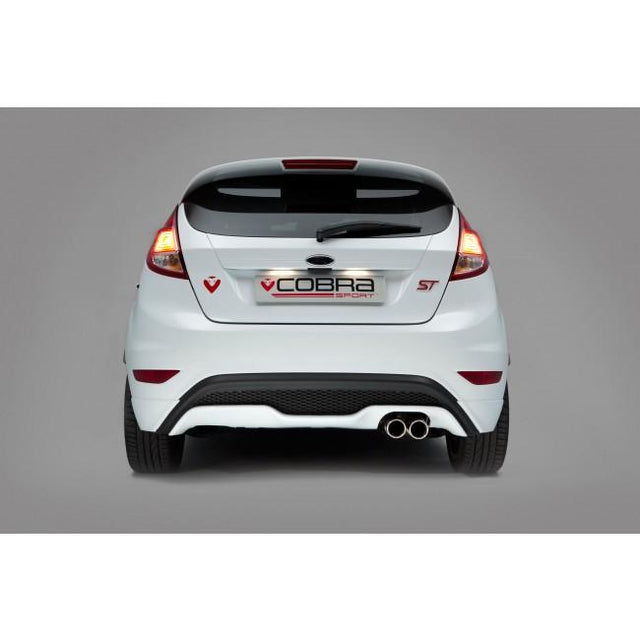 Échappement haute performance Cobra Sport pour Ford Fiesta (Mk7) ST 180/200 Venom Box Delete Race (3") Cat Back 