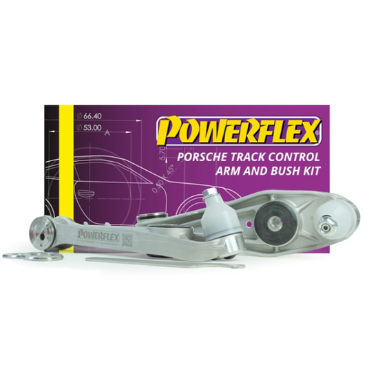 Powerflex Rear Track Control Arm & Bush Kit Adjustable - Porsche Boxster/Cayman S/GTS 981/718