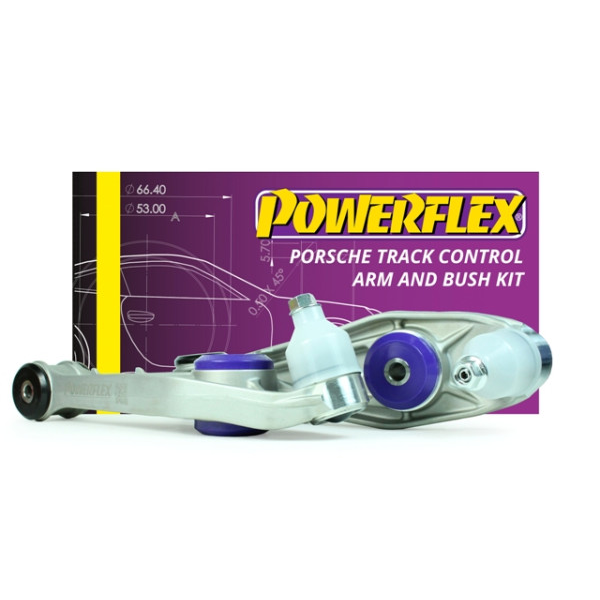 Powerflex Front Track Control Arm & Bush Kit - Porsche Boxster/Cayman S/GTS 981/718