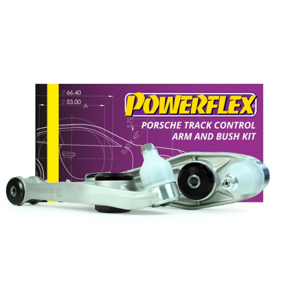 Powerflex Front Track Control Arm & Bush Kit - Porsche 911 S/GTS 991