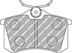Ferodo Racing Rear Brake Pads - Renault Megane RS Mk4 280/300