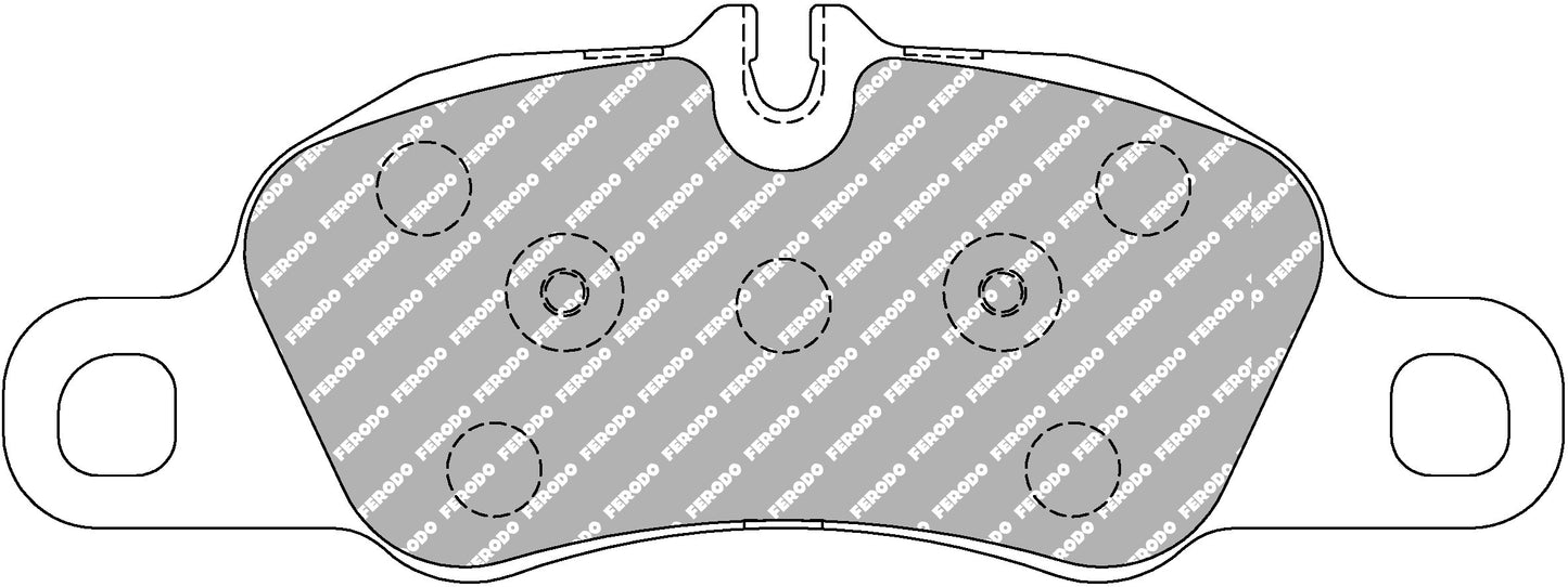 Ferodo Racing Front Brake Pads - Porsche Boxster/Cayman S/GTS 981