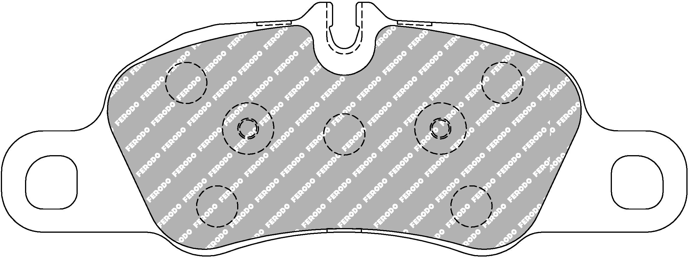 Pastillas de freno delanteras Ferodo Racing - Porsche Boxster/Cayman S/GTS 981