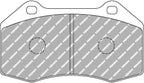 Ferodo Racing Front Brake Pads - Renault Clio RS Mk3 197/200