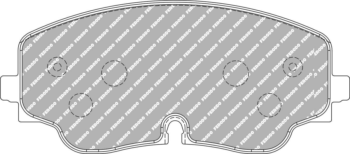 Ferodo Racing Front Brake Pads - VW Golf R Mk8