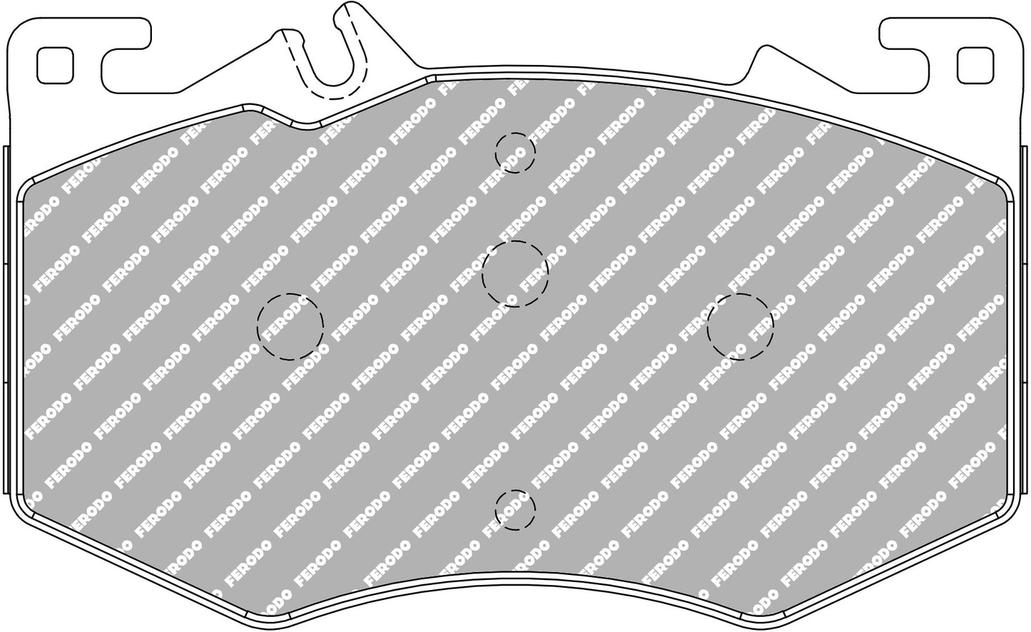 Ferodo Racing Front Brake Pads - Mercedes A35 W177 and CLA35 C118