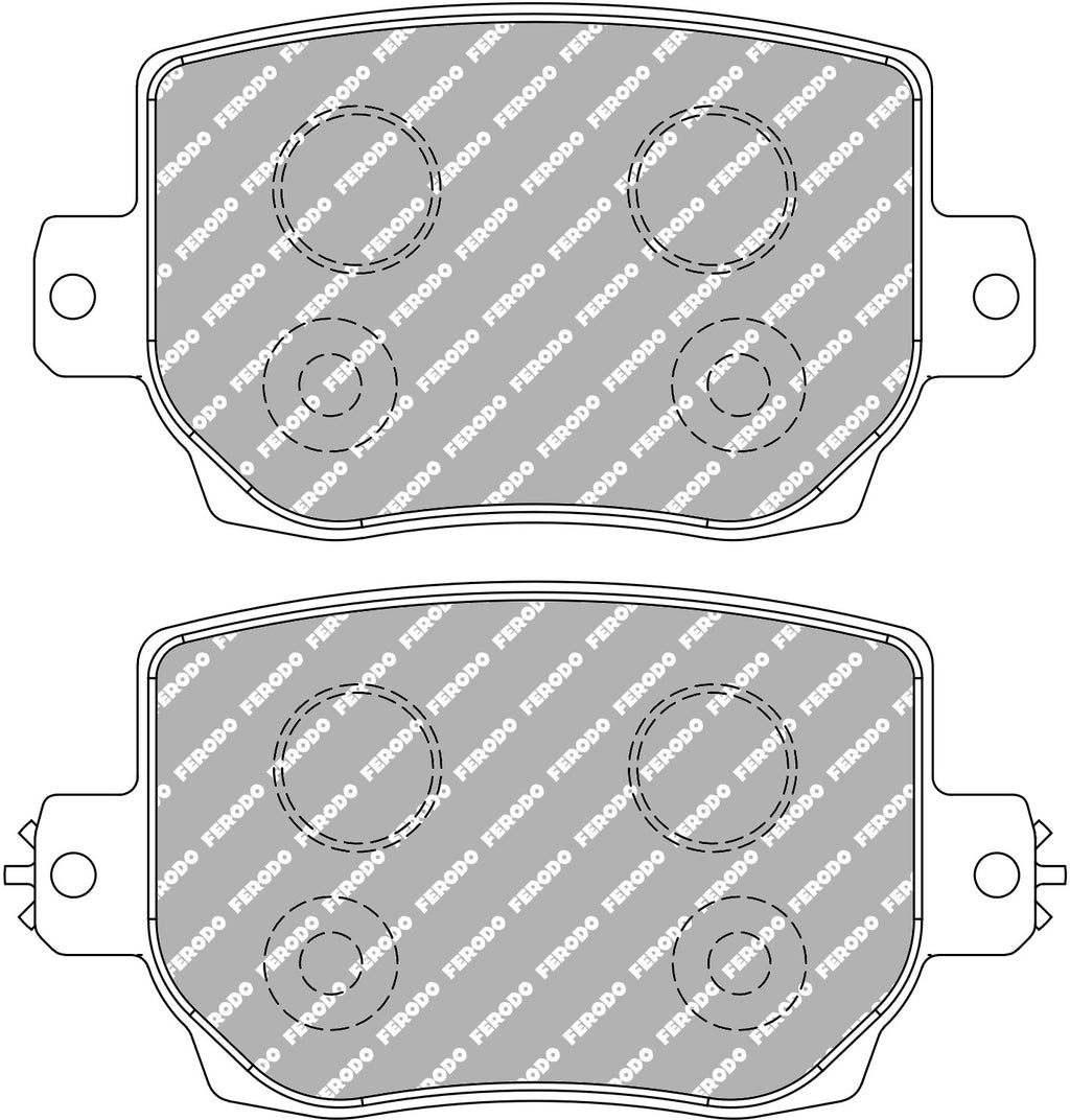 Ferodo Racing Rear Brake Pads - Tesla Model 3