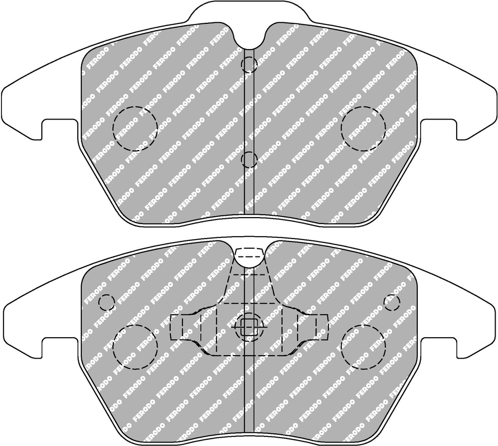 Plaquettes de frein avant Ferodo Racing – Audi S1 ​​8X