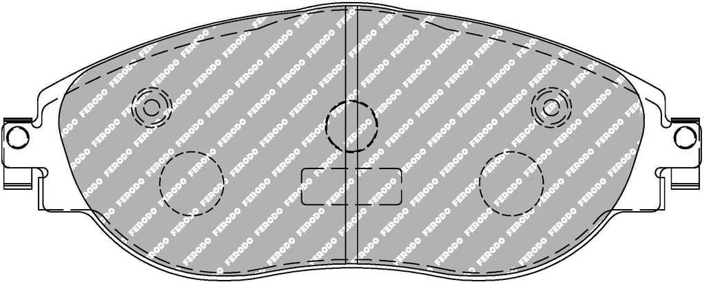 Ferodo Racing Front Brake Pads - VW Golf R Mk8