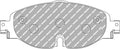 Pastillas de freno delanteras Ferodo Racing - Audi S3 8V