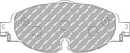 Ferodo Racing Front Brake Pads - Audi S3 8V