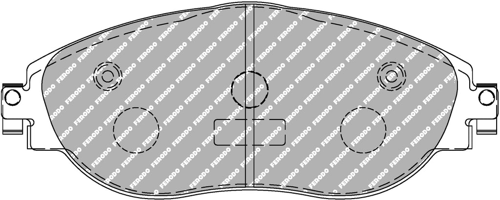 Plaquettes de frein avant Ferodo Racing – VW Golf R MK7