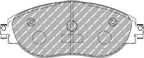 Plaquettes de frein avant Ferodo Racing – VW Golf R MK7