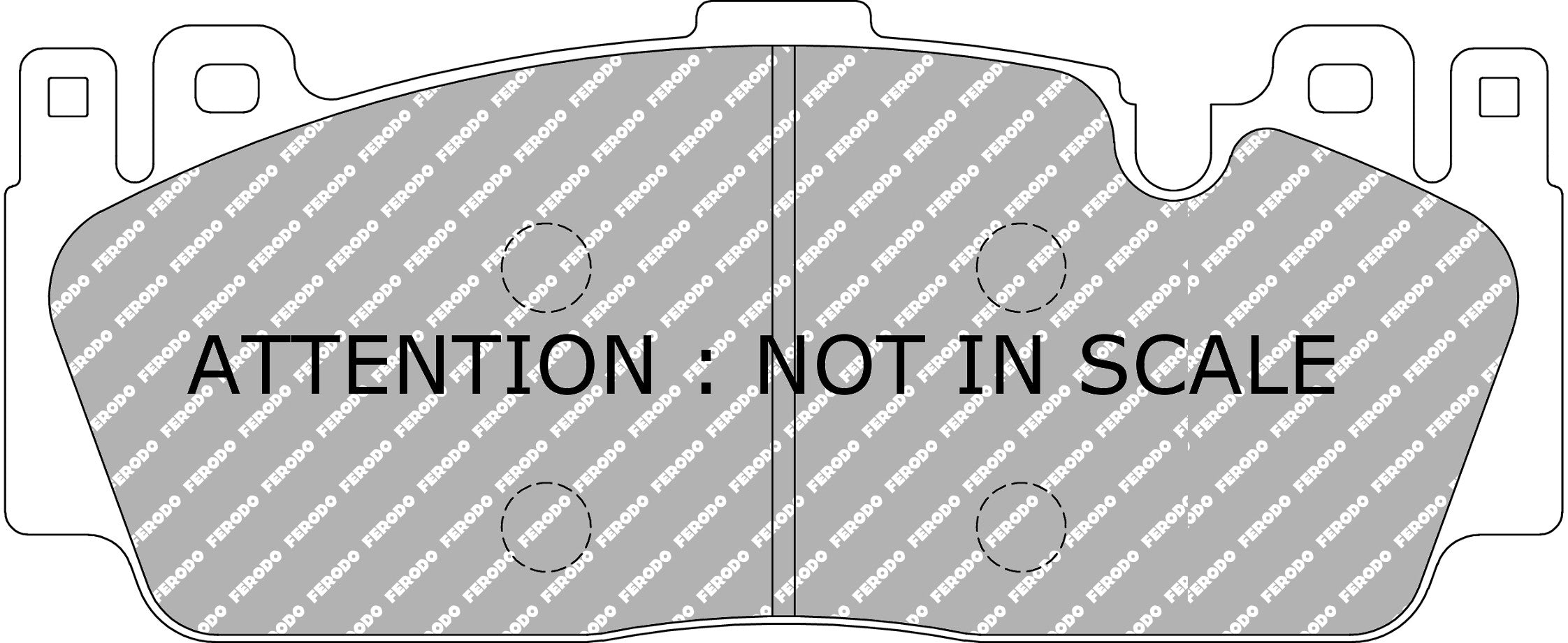 Pastillas de freno delanteras Ferodo Racing - BMW M5 F10