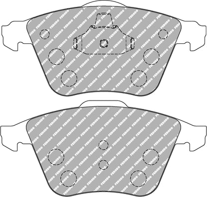 Ferodo Racing Front Brake Pads - VW Scirocco R