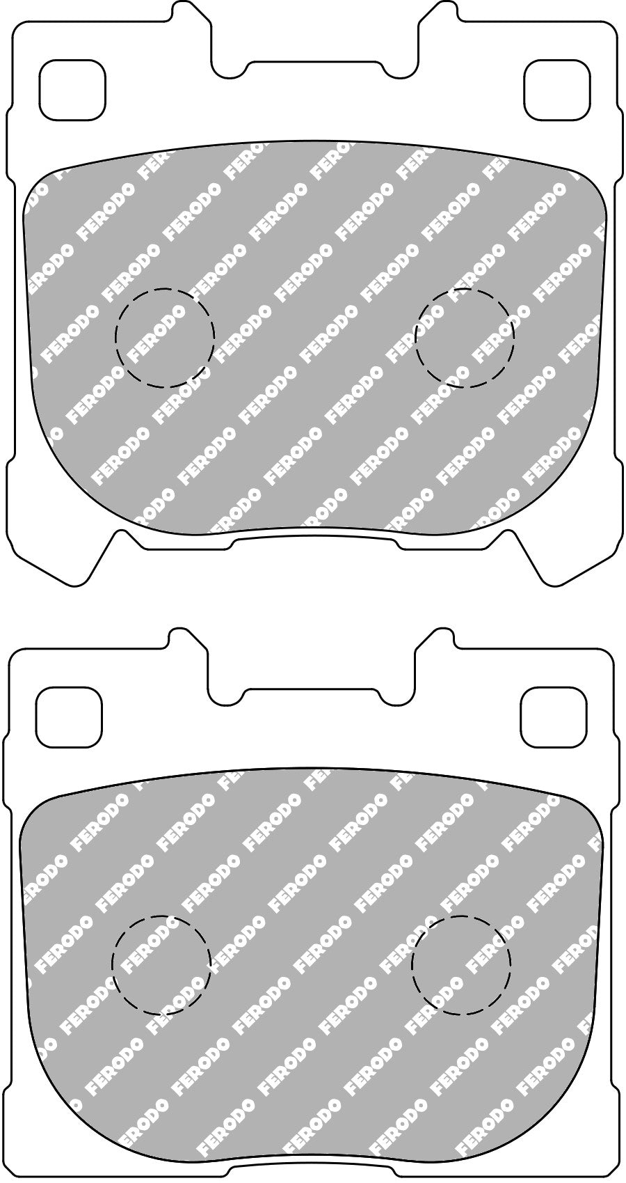 Ferodo Racing Rear Brake Pads - Toyota GR Yaris + Corolla