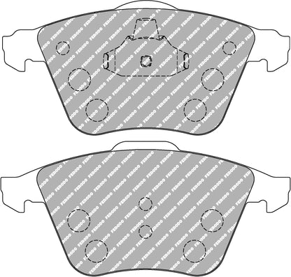 Ferodo Racing Front Brake Pads - Audi TTS 8J