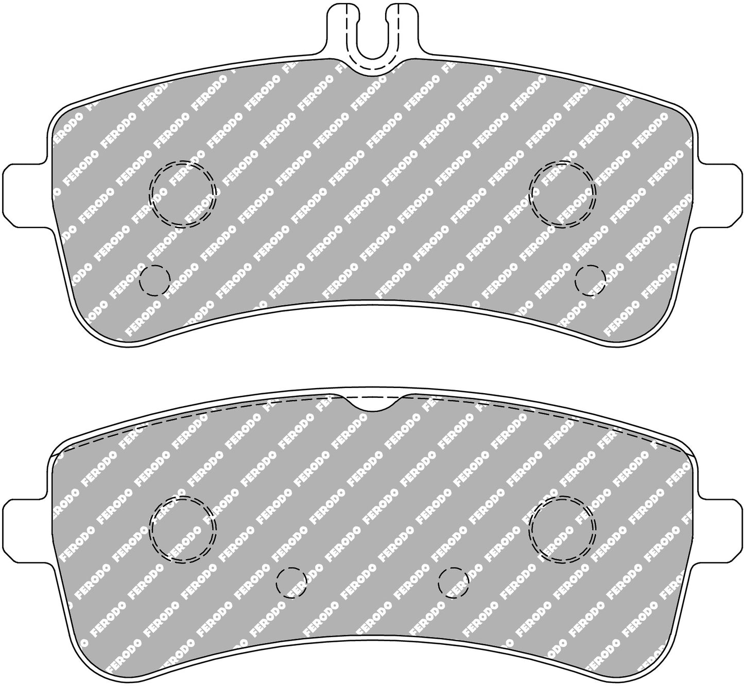 Ferodo Racing Rear Brake Pads - Mercedes C63 W205