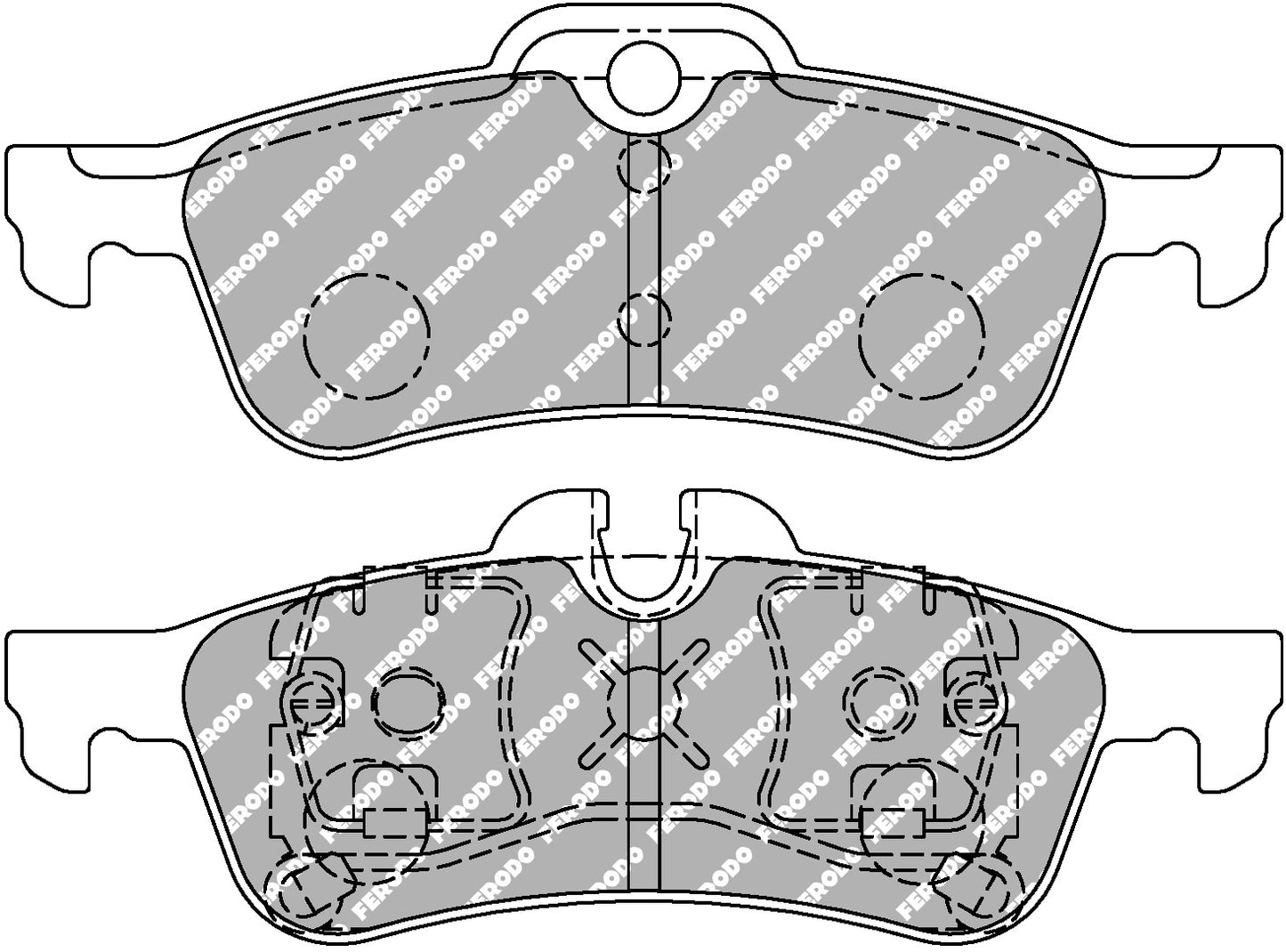 Ferodo Racing Rear Brake Pads - MINI Cooper S R56