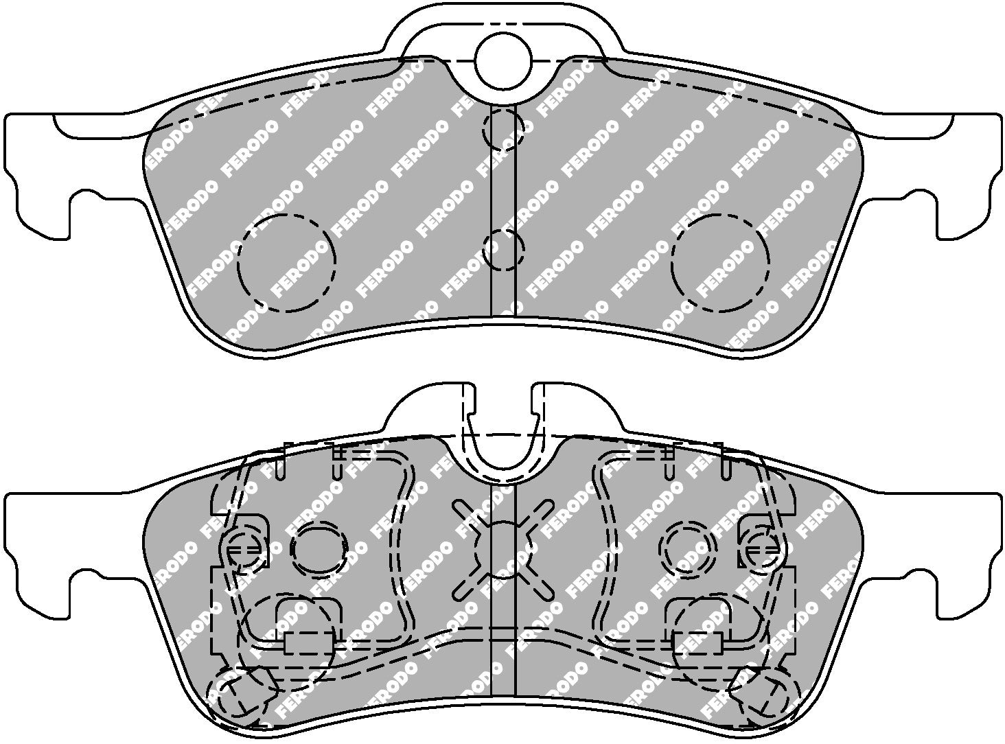 Ferodo Racing Rear Brake Pads - MINI Cooper S R56